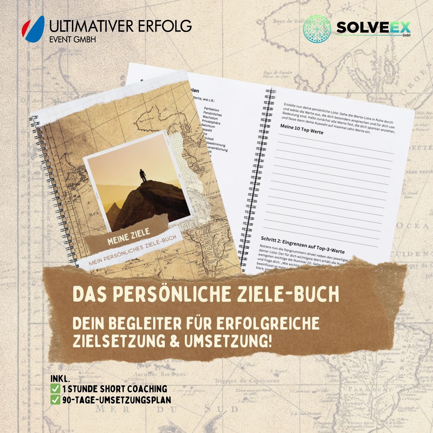 Ziele-Buch – Dein Begleiter für erfolgreiche Zielsetzung & Umsetzung! 🎯